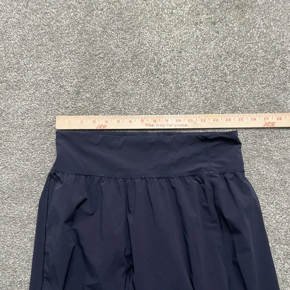 Lululemon Joggers Womens 8 Navy Sun Setter Tapered Cuffed Athletic Pants Yoga - Picture 7 of 10